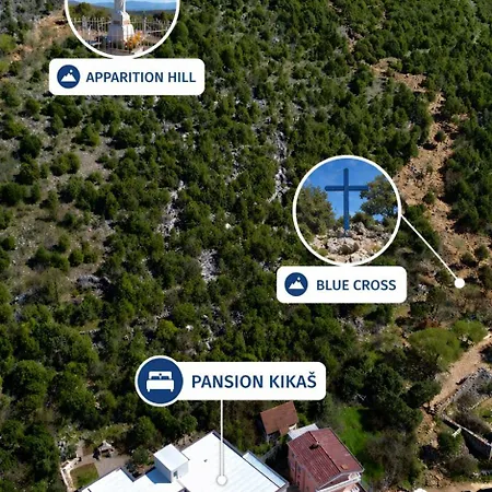 Pansion Kikas - Medjugorje, Apparition Hill 3* Međugorje