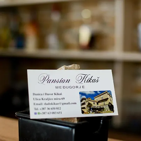 Pansion Kikas - Medjugorje, Apparition Hill Bed and Breakfast Međugorje